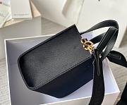 Givenchy tote bag black canvas 19*8*16cm - 5