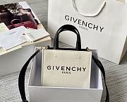 Givenchy tote bag white canvas 19*8*16cm - 1