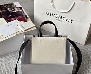 Givenchy tote bag white canvas 19*8*16cm - 3