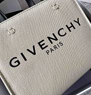 Givenchy tote bag white canvas 19*8*16cm - 5