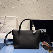Dual Strap Zip Tote Vitello Daino 02 24x19x12cm - 5