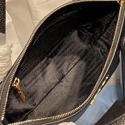 Dual Strap Zip Tote Vitello Daino 02 24x19x12cm - 4