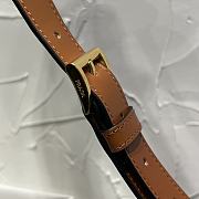 Prada Large Leather Shoulder Bag With Topstitching  40x30x9cm - 5
