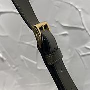 Prada Large Leather Shoulder Bag With Topstitching 02 40x30x9cm - 2