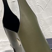 Prada Large Leather Shoulder Bag With Topstitching 02 40x30x9cm - 5