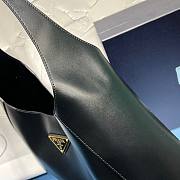 Prada Large Leather Shoulder Bag With Topstitching 03  40x30x9cm - 5