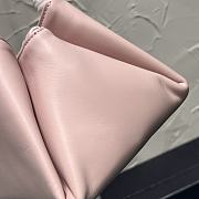 Prada Leather Alabaster Pink  25.5x13x14cm - 2