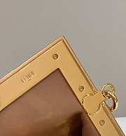 FENDI FIRST SMALL AND MEDIUM LEATHER BAG 26x 18 x 9.5 cm - 4