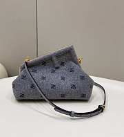 FENDI FIRST SMALL AND MEDIUM LEATHER BAG01  26x 18 x 9.5 cm  - 1
