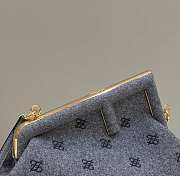 FENDI FIRST SMALL AND MEDIUM LEATHER BAG01  26x 18 x 9.5 cm  - 2
