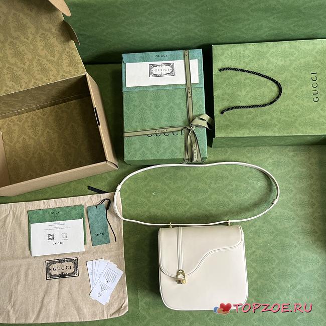 Equestrian inspired shoulder bag ‎740988(270usd)   21x20x7CM - 1