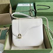 Equestrian inspired shoulder bag ‎740988(270usd)   21x20x7CM - 2