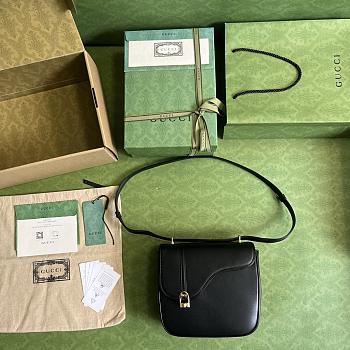  Equestrian inspired shoulder bag ‎740988 21x20x7CM