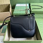 Equestrian inspired shoulder bag ‎740988 21x20x7CM - 5