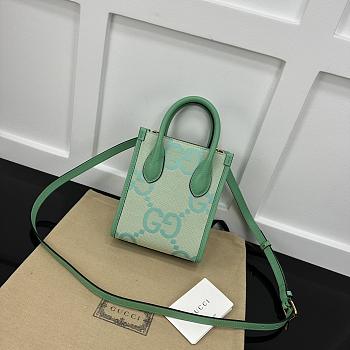 jumbo GG mini tote bag 671623 16x20x7cm