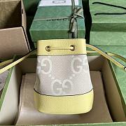 Ophidia jumbo GG mini bucket bag 15.5x19x9cm - 6