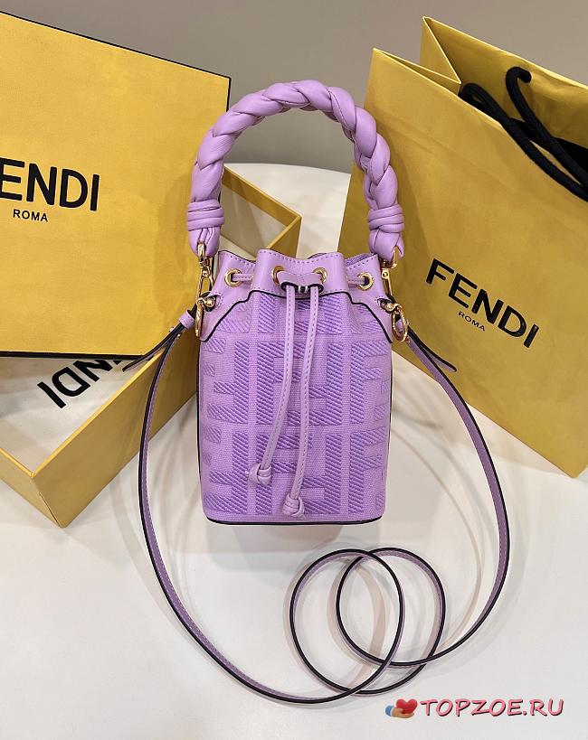 fendi mon tresor mini bag03  12X18X10CM - 1