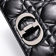 DIOR 30 MONTAIGNE BAG BLACK 25.5x15.5x8cm - 2