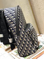 Dior Oblique Backpack04 29x12x32cm - 6