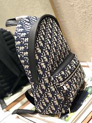 Dior Oblique Backpack04 29x12x32cm - 5