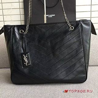 YSL Niki  BLACK  504867 35*28.5*11cm - 1