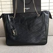 YSL Niki  BLACK  504867 35*28.5*11cm - 1