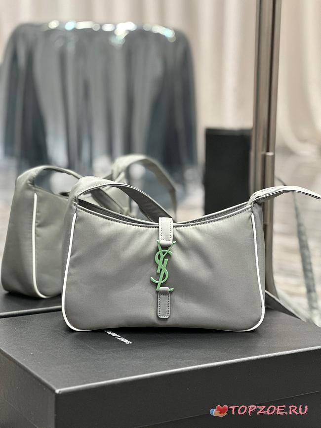 YSL Nylon Shoulder hobo bag Top01 25×15×6cm - 1