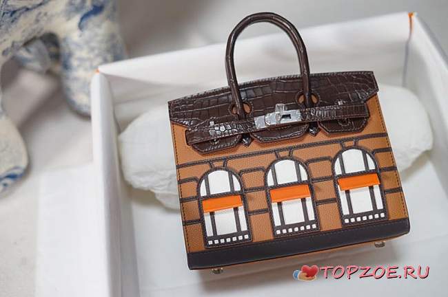Hermes Birkin 20 Faubourg Bag01 20CM - 1