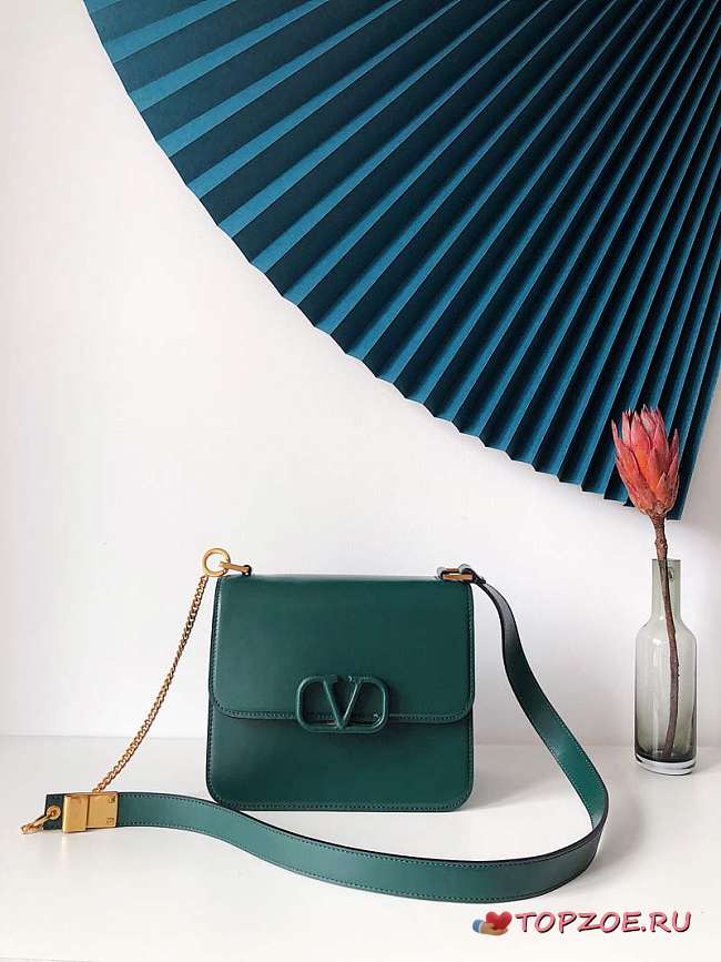 GARAVANI VSLING BOX ORIGINAL CALFSKIN LEATHR 22 x 18 x 13cm - 1