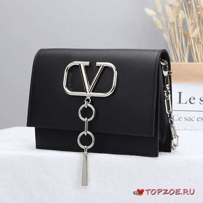 GARAVANI VSLING VCASE ORIGINAL CALFSKIN LEATHR02  W22 x H16 x D5cm - 1