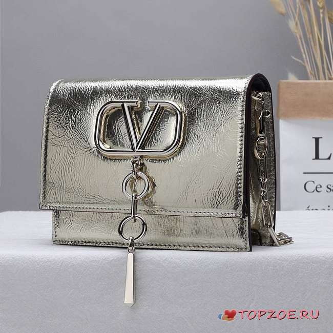 GARAVANI VSLING VCASE ORIGINAL CALFSKIN LEATHR03 W22 x H16 x D5cm - 1