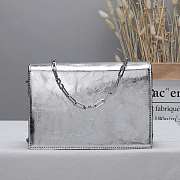 GARAVANI VSLING VCASE ORIGINAL CALFSKIN LEATHR04  W22 x H16 x D5cm - 3