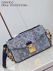 LV Pochette Métis East West bag 21.5*13.5*6cm - 1