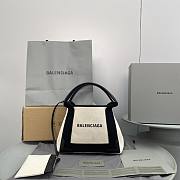 Balenciaga navy cabas bag 32*20*7.5cm - 1