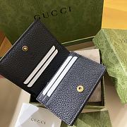WALLET WITH INTERLOCKING G PYTHON BOW 11*8.5*3cm - 5