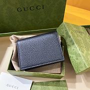 WALLET WITH INTERLOCKING G PYTHON BOW 11*8.5*3cm - 3