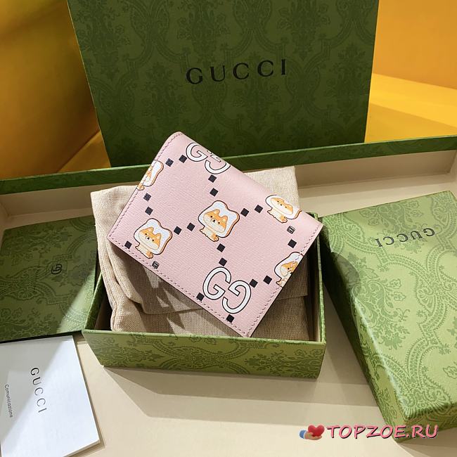 Monogram Unisex Other Animal Patterns Folding Wallet02 11*8.5*3cm - 1