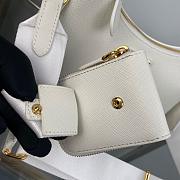 Burberry Small Logo Graphic Cotton Canvas Peggy Bucket Bag 22x18x6cm - 2
