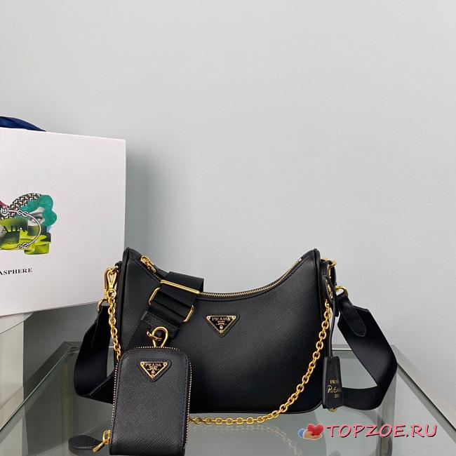 prada re-edition 2005 shoulder bag03 22x18x6cm - 1