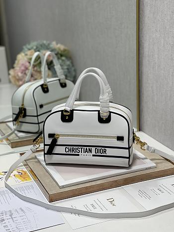 Dior Vibe Zip Bowling Micro Bag  25×13×16.5cm