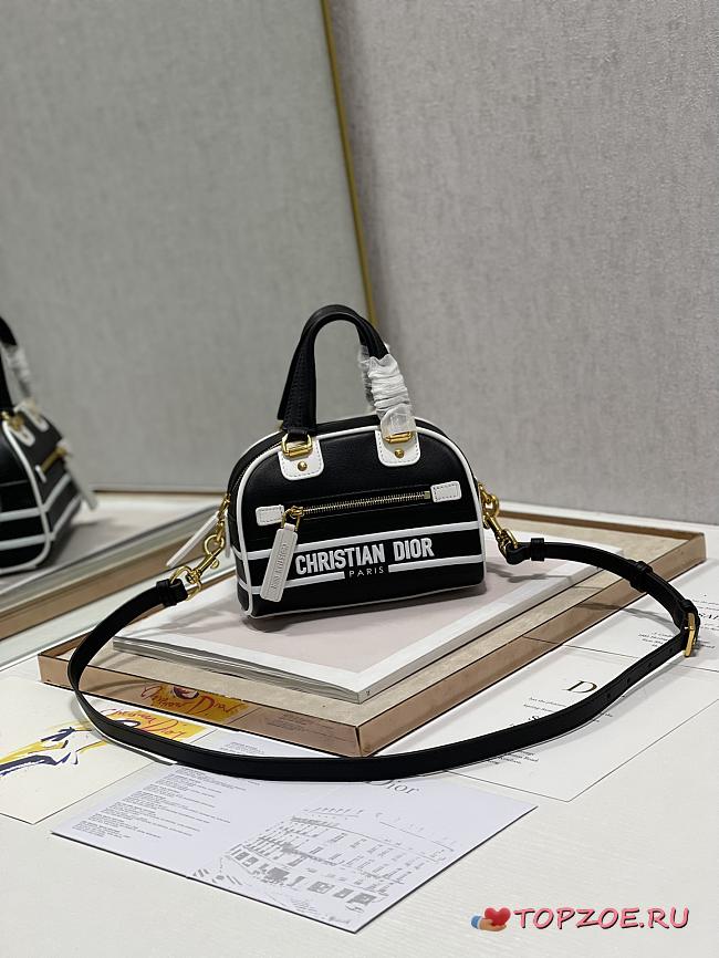 Dior Vibe Zip Bowling Micro Bag02 BLAK 17×10×13cm - 1