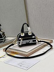 Dior Vibe Zip Bowling Micro Bag02 BLAK 17×10×13cm - 1
