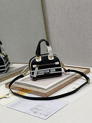 Dior Vibe Zip Bowling Micro Bag02 BLAK 17×10×13cm