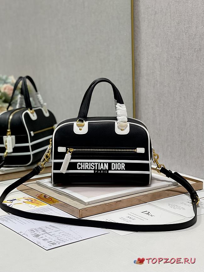 Dior Vibe Zip Bowling Bag03 25×13×16.5cm - 1