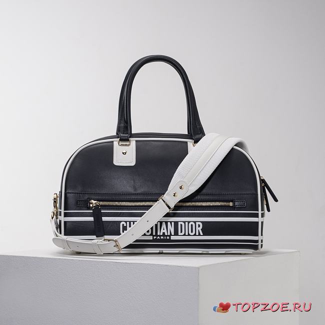 Dior Vibe Zip Bowling Bag04 34 x 18 x 15cm - 1