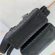 Dior Bag Black with Diamond Motif 20x16.5x8 - 4