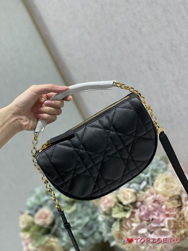 Vibe Hobo Cannage Quilt Lambskin  20×15×7cm - 1