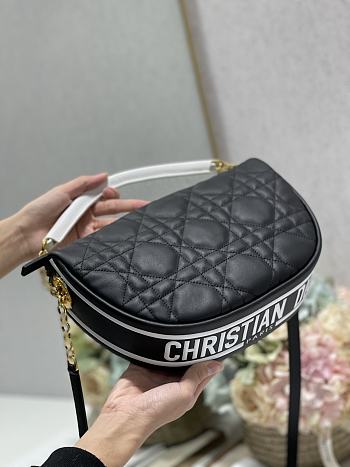 dior Vibe Hobo Cannage Quilt Lambskin Medium 29×20×9cm
