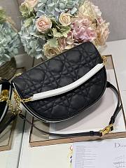 dior Vibe Hobo Cannage Quilt Lambskin Medium 29×20×9cm - 2