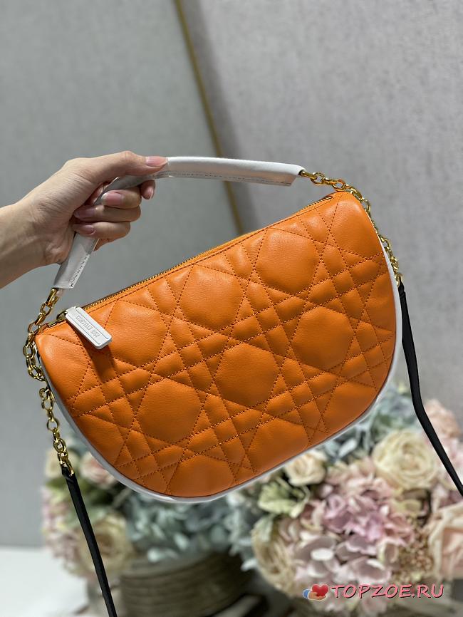 Vibe Hobo Cannage Quilt Lambskin Medium01 29×20×9cm - 1